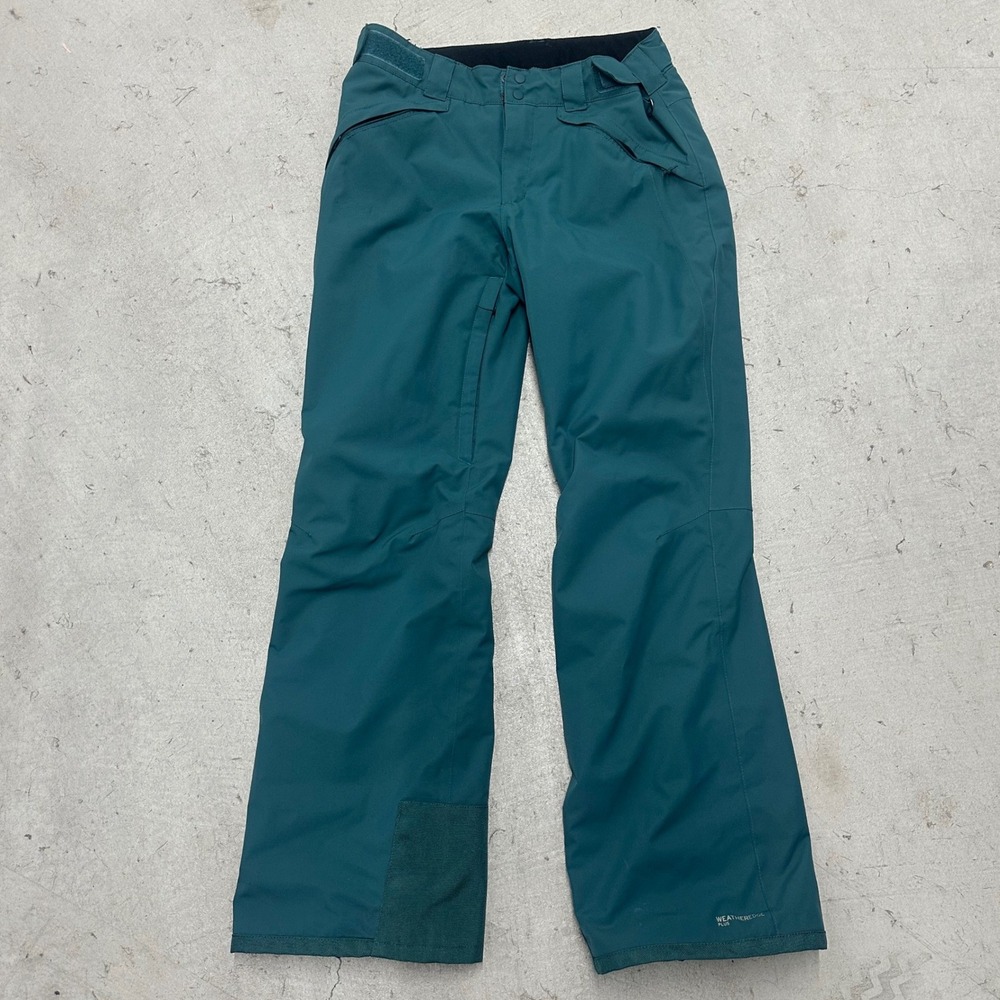 Eddie Bauer WeatherEdge Plus Teal Snow Pants Waterproof Ski Snowboard Womens S